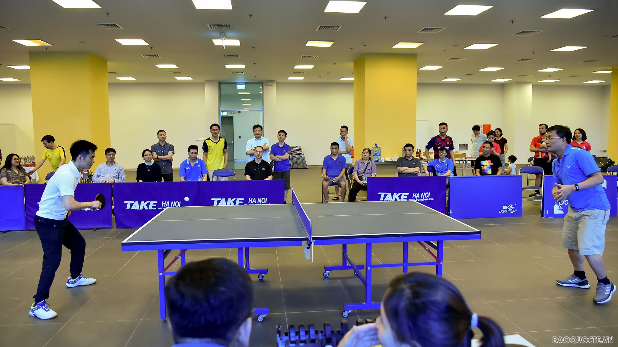 Tưng bừng Giải bóng bàn Vụ Trung Đông-châu Phi mở rộng