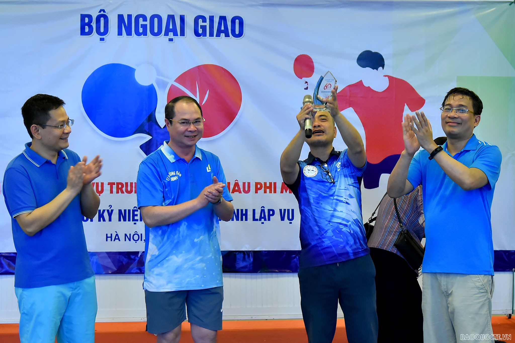 Tưng bừng Giải bóng bàn Vụ Trung Đông-châu Phi mở rộng