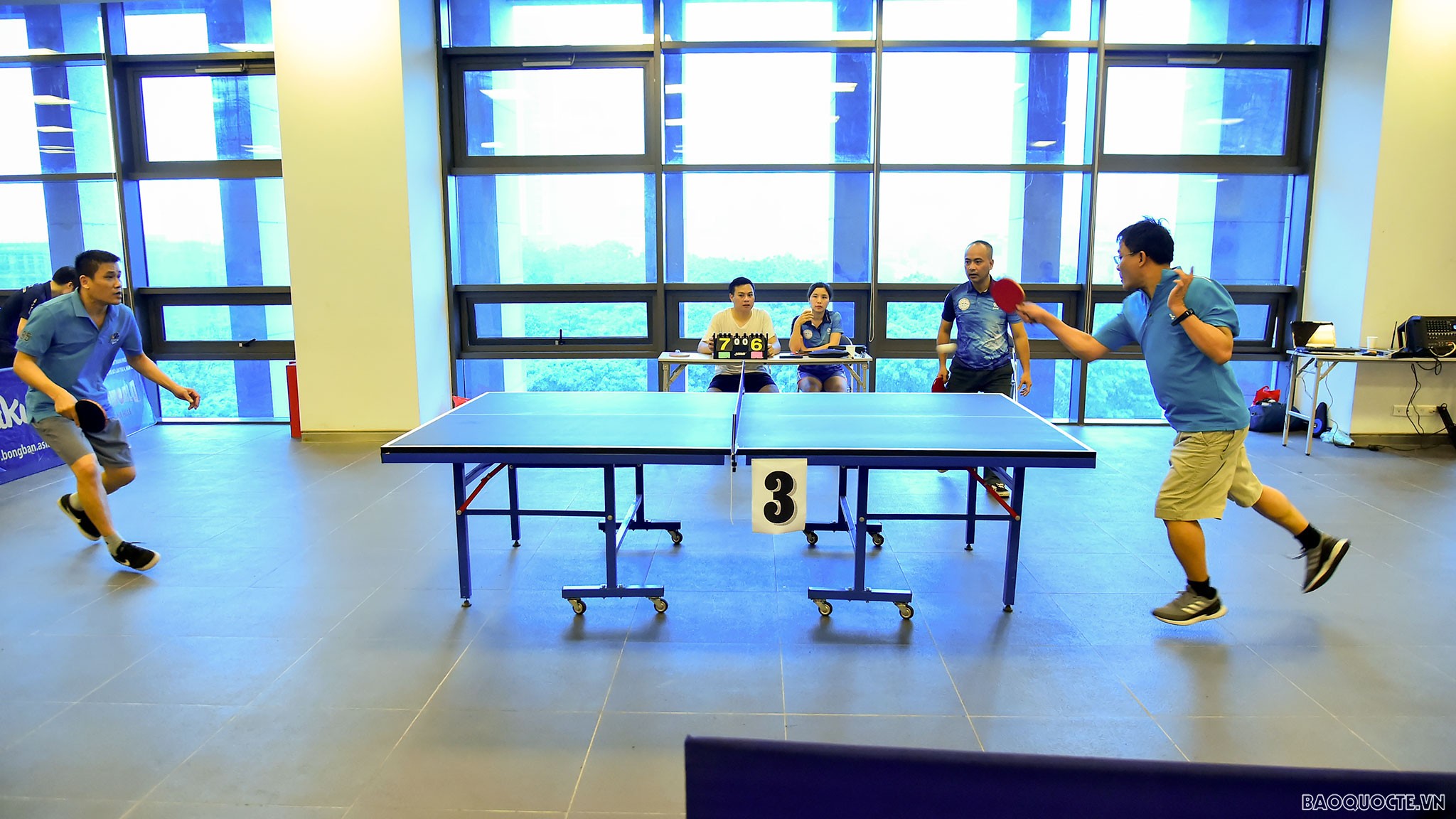 Tưng bừng Giải bóng bàn Vụ Trung Đông-châu Phi mở rộng