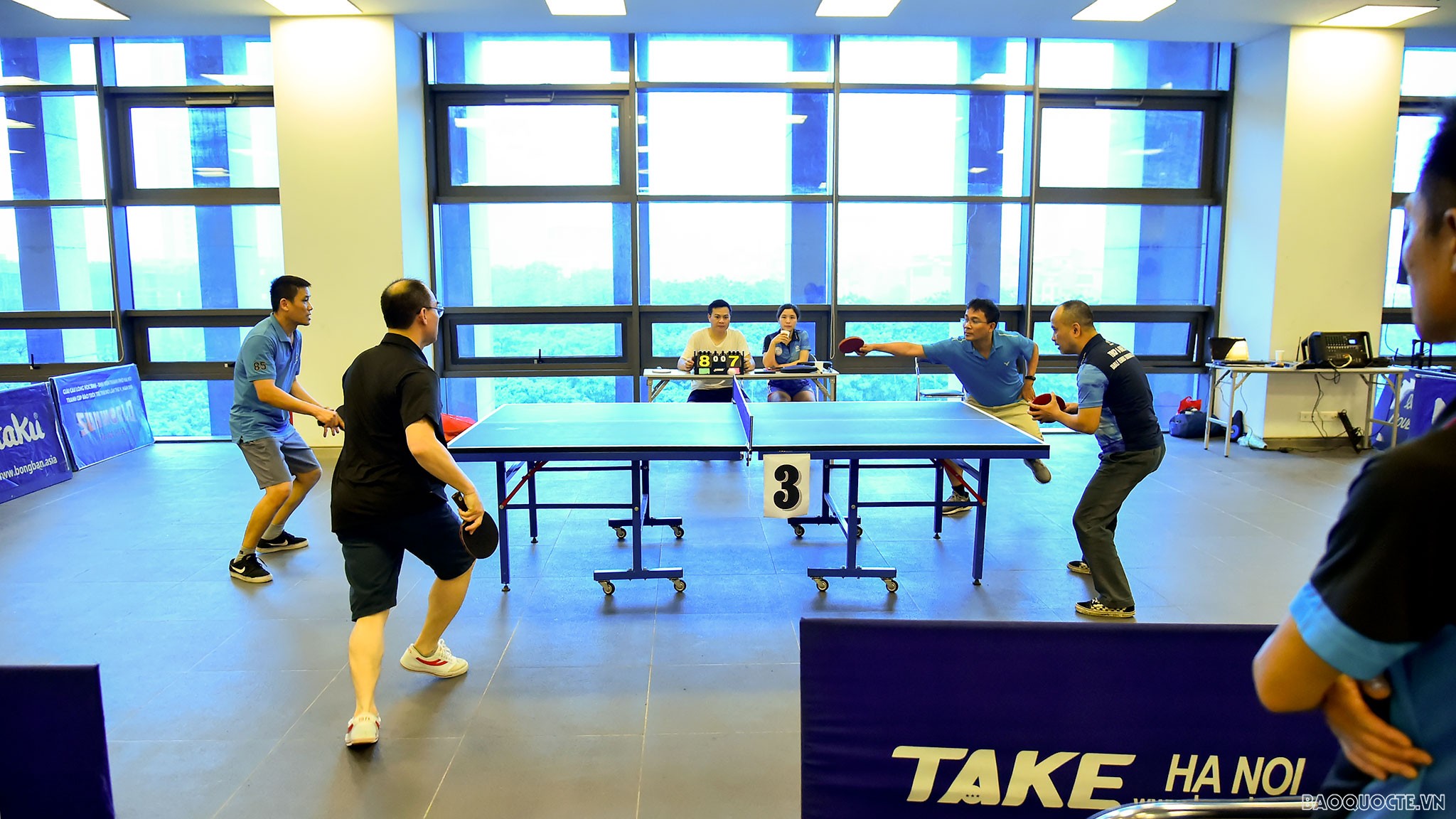 Tưng bừng Giải bóng bàn Vụ Trung Đông-châu Phi mở rộng