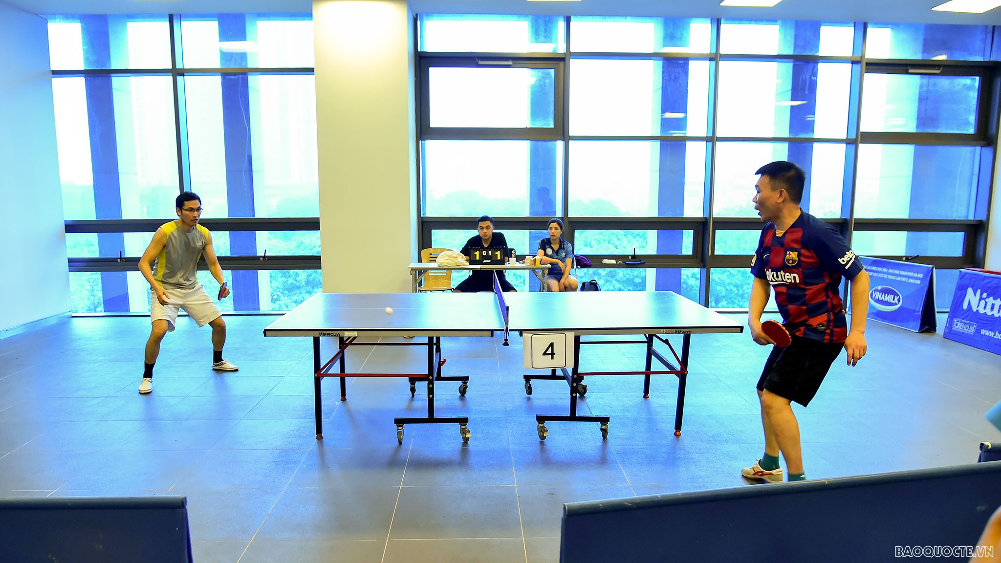 Tưng bừng Giải bóng bàn Vụ Trung Đông-châu Phi mở rộng