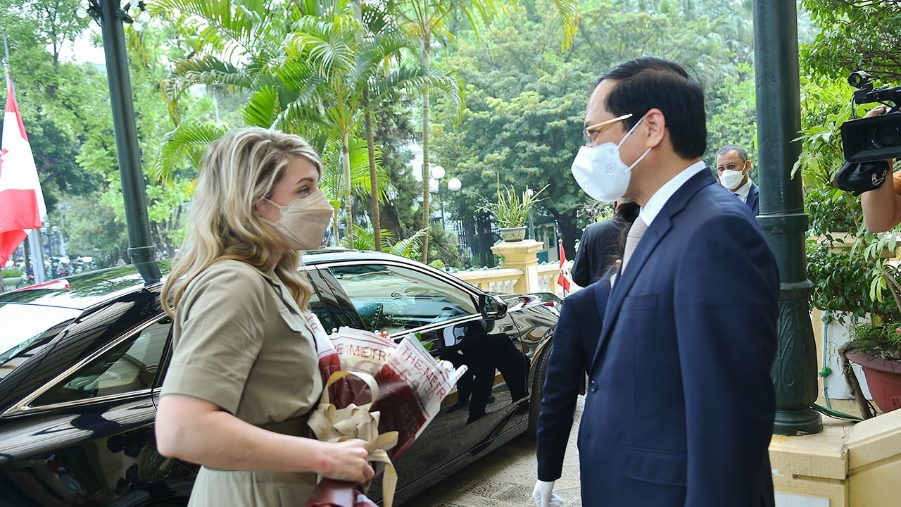 Đón tiếp cấp phó của Người đứng đầu Chính phủ, cấp phó của Người đứng đầu Nghị viện, Bộ trưởng Ngoại giao nước khách thăm chính thức