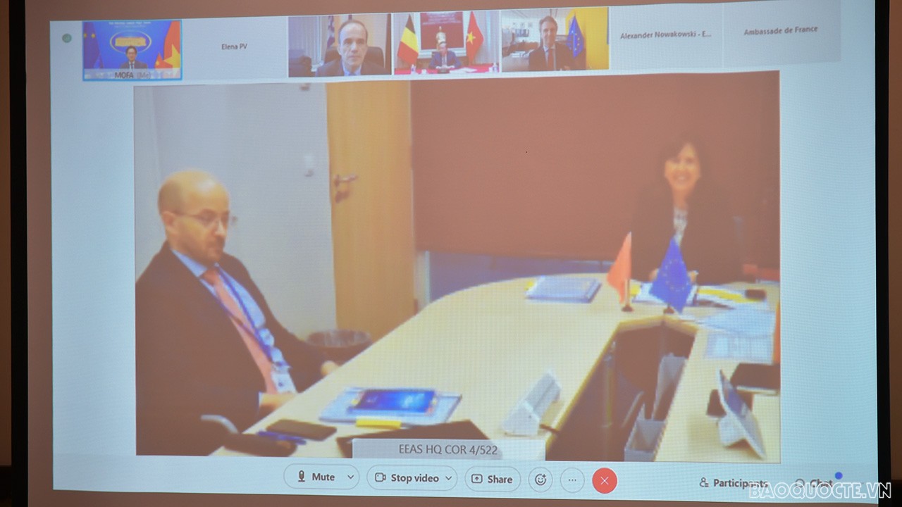 Việt Nam-EU trao đổi định hướng chính sách về phát triển kinh tế xã hội và hợp tác quốc tế Việt Nam-EU trao đổi định hướng chính sách về phát triển kinh tế xã hội và hợp tác quốc tế