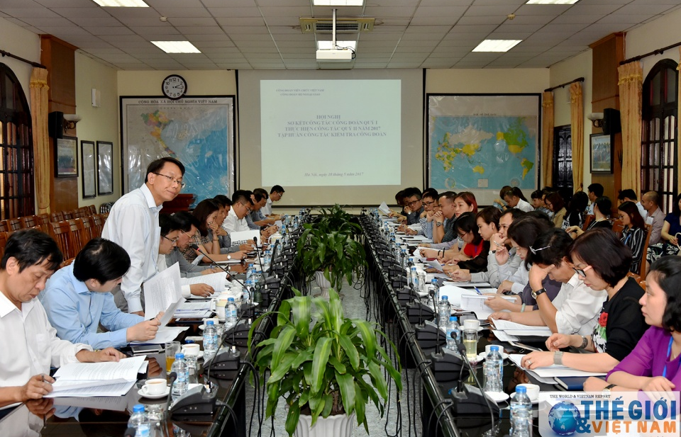 Công đoàn Bộ Ngoại giao tổ chức Hội nghị sơ kết quý I/2017