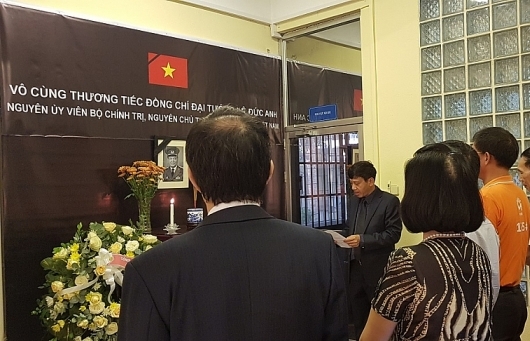 Lễ viếng và mở Sổ tang nguyên Chủ tịch nước Lê Đức Anh tại Indonesia, Mozambique, Belarus, Bangladesh và LB Nga