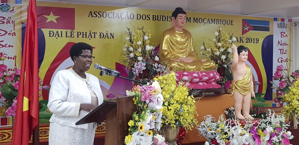 han hoan to chuc dai le phat dan vesak 2019 tai mozambique