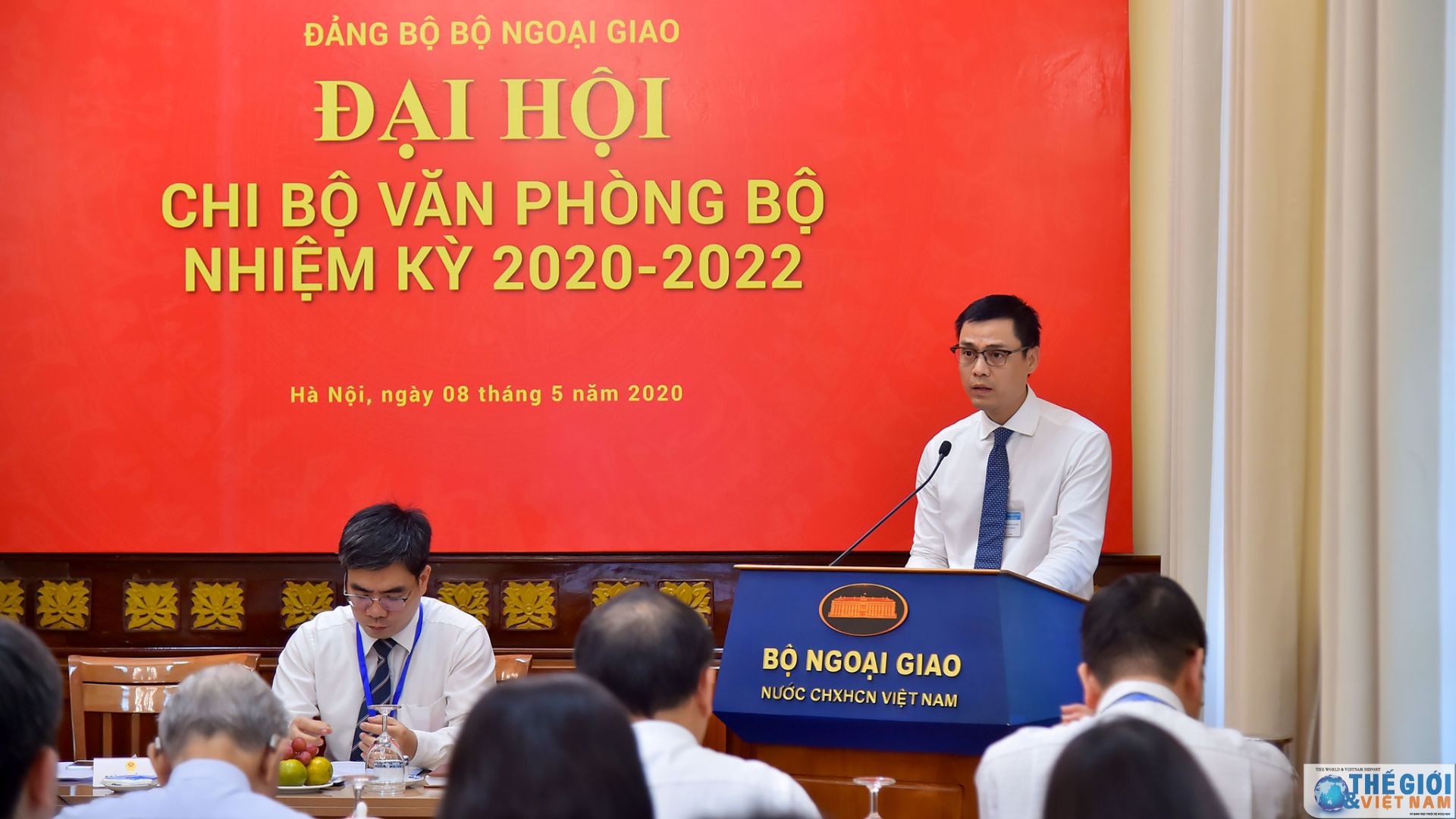 dai hoi chi bo van phong bo ngoai giao nhiem ky 2020 2022