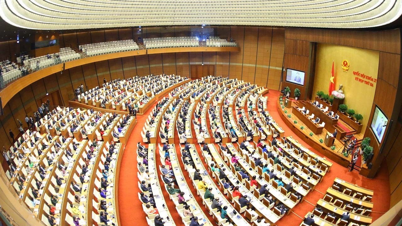 Toàn cảnh phiên khai mạc Kỳ họp thứ 3, Quốc hội khóa XV qua ảnh