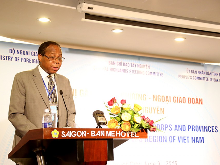 Hội nghị Gặp gỡ Địa phương - Ngoại giao Đoàn 2016 khu vực Tây Nguyên