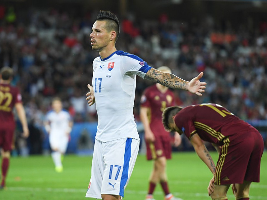 Marek Hamsik giúp ĐT Slovakia hạ gục ĐT Nga