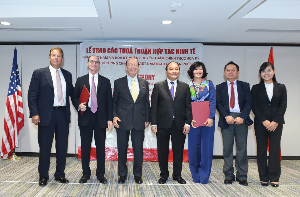 Thủ tướng chứng kiến doanh nghiệp Việt Nam, Hoa Kỳ trao văn kiện hợp tác nhiều tỷ USD tin nhap 20170601075644