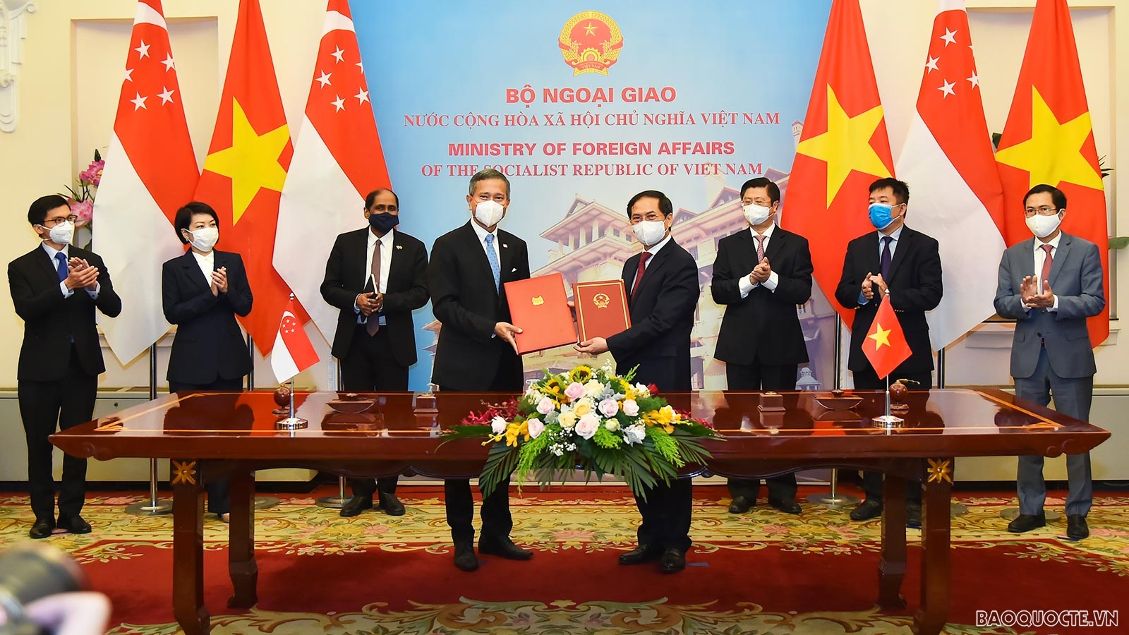 Toàn cảnh chuyến thăm Việt Nam của Bộ trưởng Ngoại giao Singapore