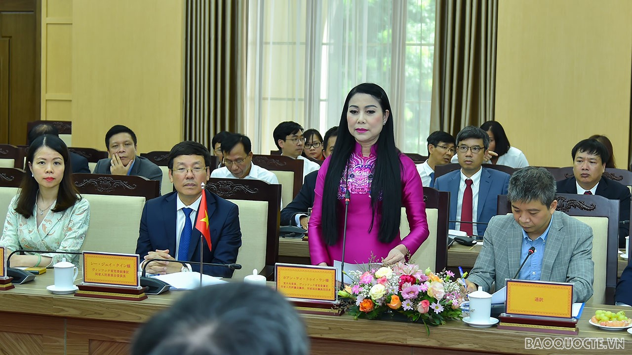 Vĩnh Phúc sẵn sàng chào đón thêm nhiều nhà đầu tư Nhật Bản để cùng phát triển bền vững Vĩnh Phúc sẵn sàng chào đón thêm nhiều nhà đầu tư Nhật Bản để cùng phát triển bền vững