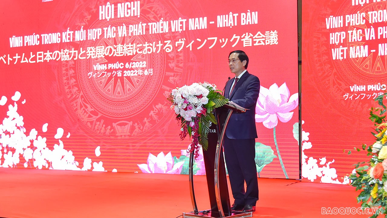 Khai mạc Hội nghị ‘Vĩnh Phúc trong kết nối hợp tác và phát triển Việt Nam-Nhật Bản’ năm 2022