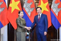 Thúc đẩy quan hệ láng giềng hữu nghị và hợp tác toàn diện Việt Nam-Campuchia