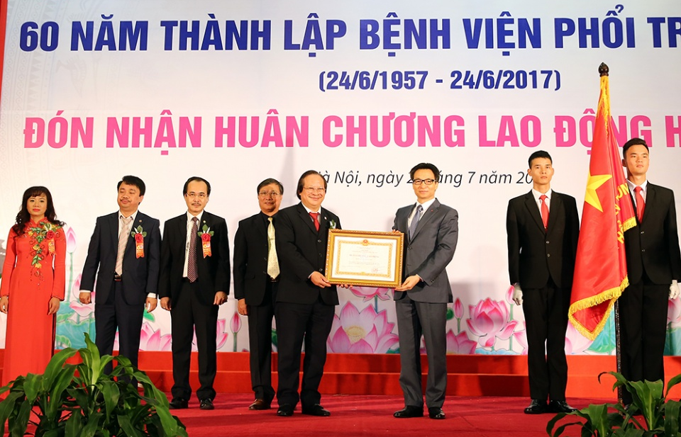 Kỷ niệm 60 năm thành lập Bệnh viện  Phổi Trung ương