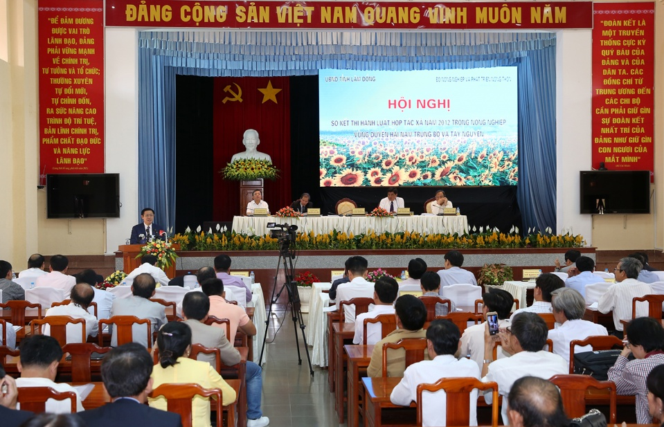 Hội nghị sơ kết 5 năm Luật Hợp tác xã