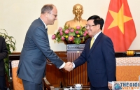 Phó Thủ tướng Phạm Bình Minh tiếp Đại sứ Đức Christian Berger chào từ biệt