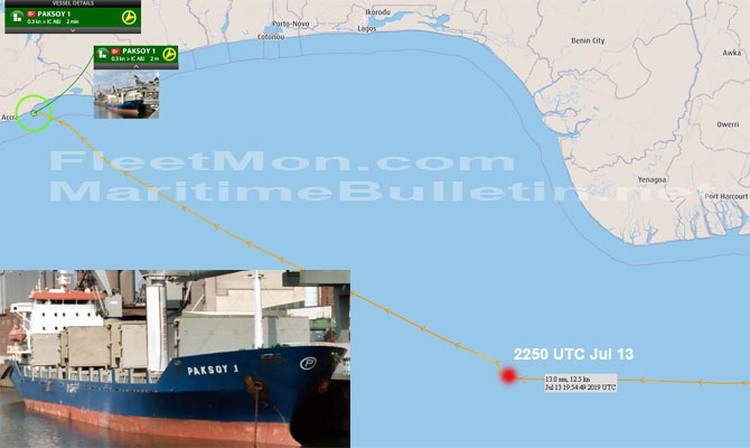 10 thủy thủ Thổ Nhĩ Kỳ bị bắt cóc ngoài khơi Nigeria