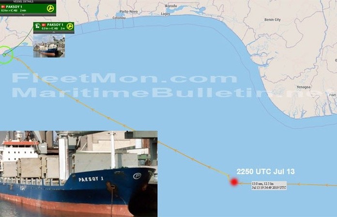 10 thủy thủ Thổ Nhĩ Kỳ bị bắt cóc ngoài khơi Nigeria