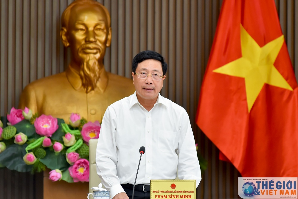 ngay 2372020 pho thu tuong bo truong ngoai giao pham binh minh chu tri hop to cong tac lien nganh ve thu hut dau tu nuoc ngoai anh tuan anh
