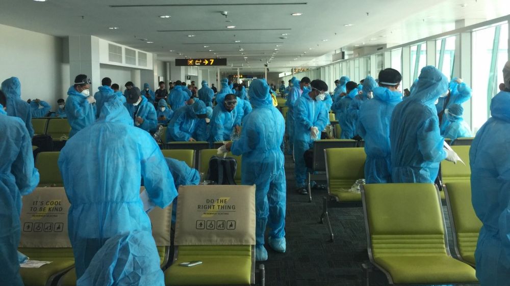 Dịch Covid-19: Thêm chuyến bay đưa gần 180 công dân Việt Nam từ Brunei về nước