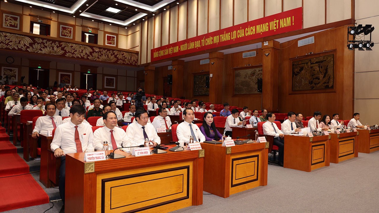 Bộ trưởng Ngoại giao Bùi Thanh Sơn dự Kỳ họp thứ 7, HĐND tỉnh Vĩnh Phúc