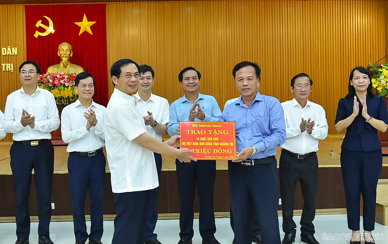 Bộ Ngoại giao phối hợp với tỉnh Quảng Trị triển khai công tác đối ngoại phục vụ phát triển kinh tế - xã hội