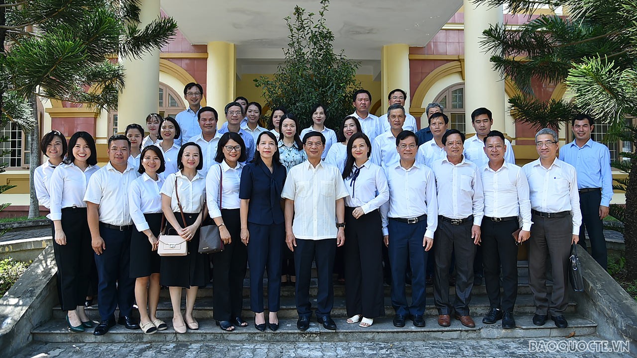 Bộ Ngoại giao phối hợp với tỉnh Quảng Trị triển khai công tác đối ngoại phục vụ phát triển kinh tế - xã hội