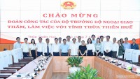 Thừa Thiên Huế mong muốn Bộ Ngoại giao hỗ trợ trong bảo tồn và phát triển các di sản văn hóa