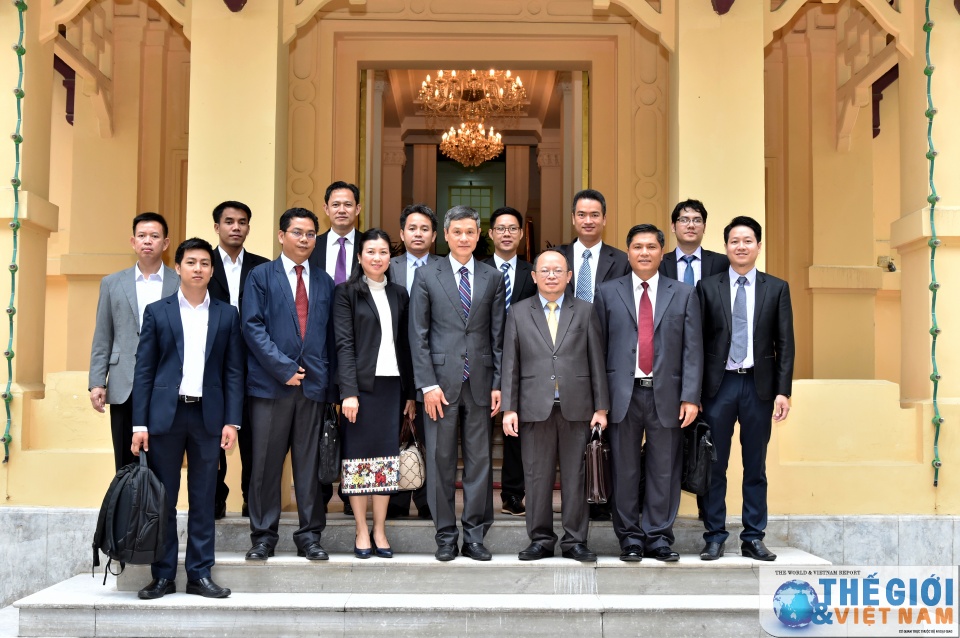 Việt - Lào tăng cường hợp tác xây dựng và thực thi luật pháp quốc tế viet lao tang cuong hop tac xay dung va thuc thi luat phap quoc te