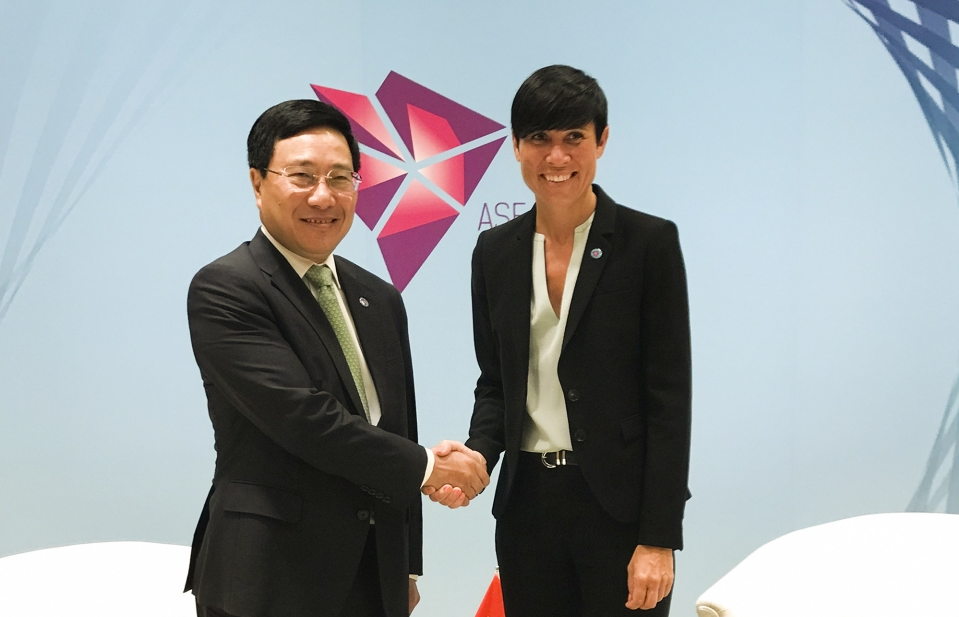 Phó Thủ tướng Phạm Bình Minh đề nghị Na Uy tiếp tục thúc đẩy đàm phán EFTA