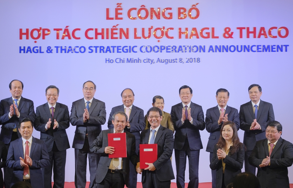 Thủ tướng hoan nghênh 'nhân duyên môn đăng hộ đối' Thaco-Hoàng Anh Gia Lai