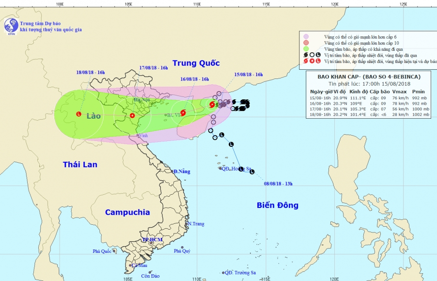 Không chủ quan trong ứng phó bão số 4