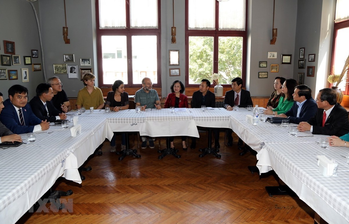 Trưởng Ban Dân vận Trung ương Trương Thị Mai làm việc tại Thổ Nhĩ Kỳ