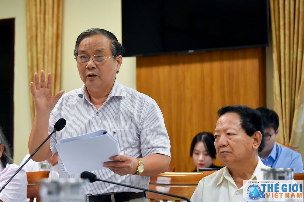 Bộ Ngoại giao tổ chức Hội nghị góp ý dự thảo văn kiện Đại hội đại biểu toàn quốc lần thứ XIII của Đảng bo ngoai giao to chuc hoi nghi gop y du thao van kien dai hoi dai bieu toan quoc lan thu xiii cua dang