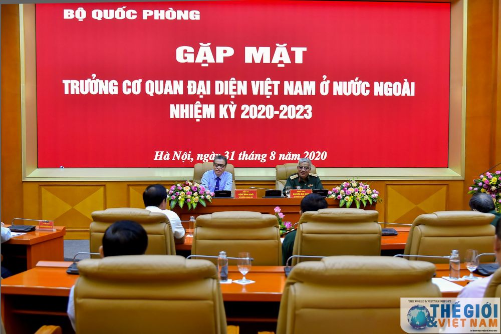 doan-truong-co-quan-dai-dien-viet-nam-o-nuoc-ngoai-lam-viec-tai-bo-quoc-phong