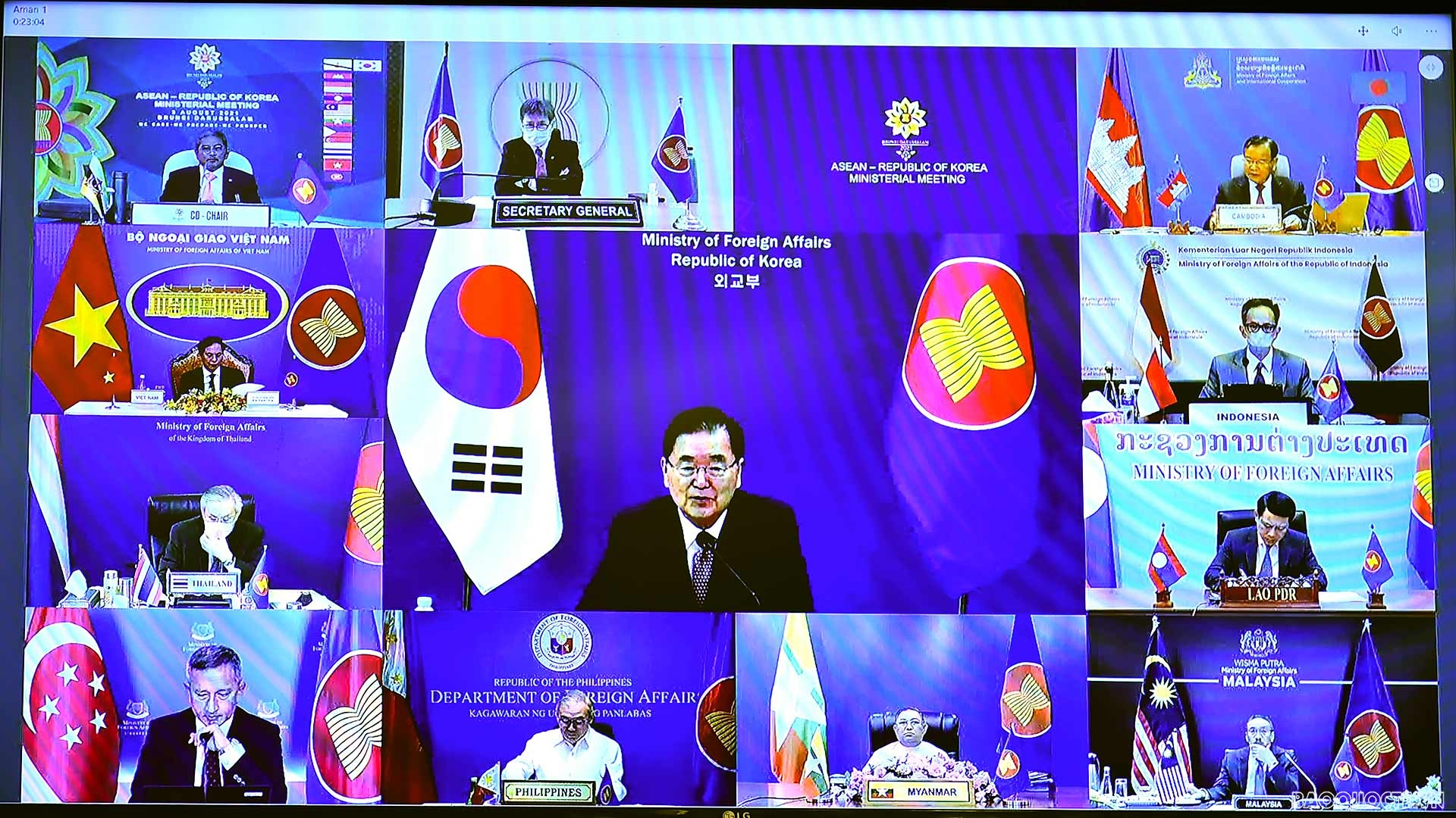 Đề nghị Hàn Quốc tiếp tục nâng cao năng lực y tế và bảo đảm cung ứng vaccine Covid-19 cho các nước ASEAN Đề nghị Hàn Quốc tiếp tục nâng cao năng lực y tế và bảo đảm cung ứng vaccine Covid-19 cho các nước ASEAN