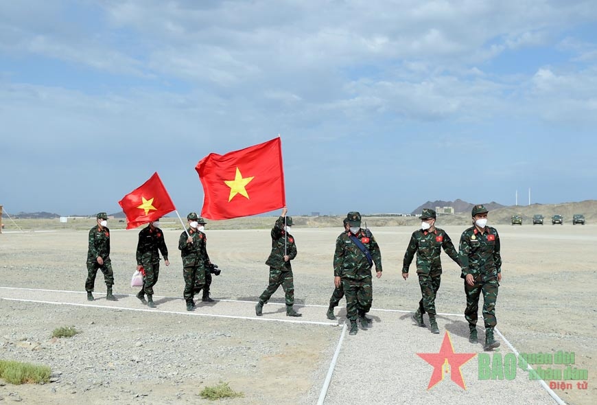 Army Games 2021: Ngày thi đấu xuất sắc của Đội tuyển Hóa học Quân đội nhân dân Việt Nam Army Games 2021: Ngày thi đấu xuất sắc của Đội tuyển Hóa học Quân đội nhân dân Việt Nam