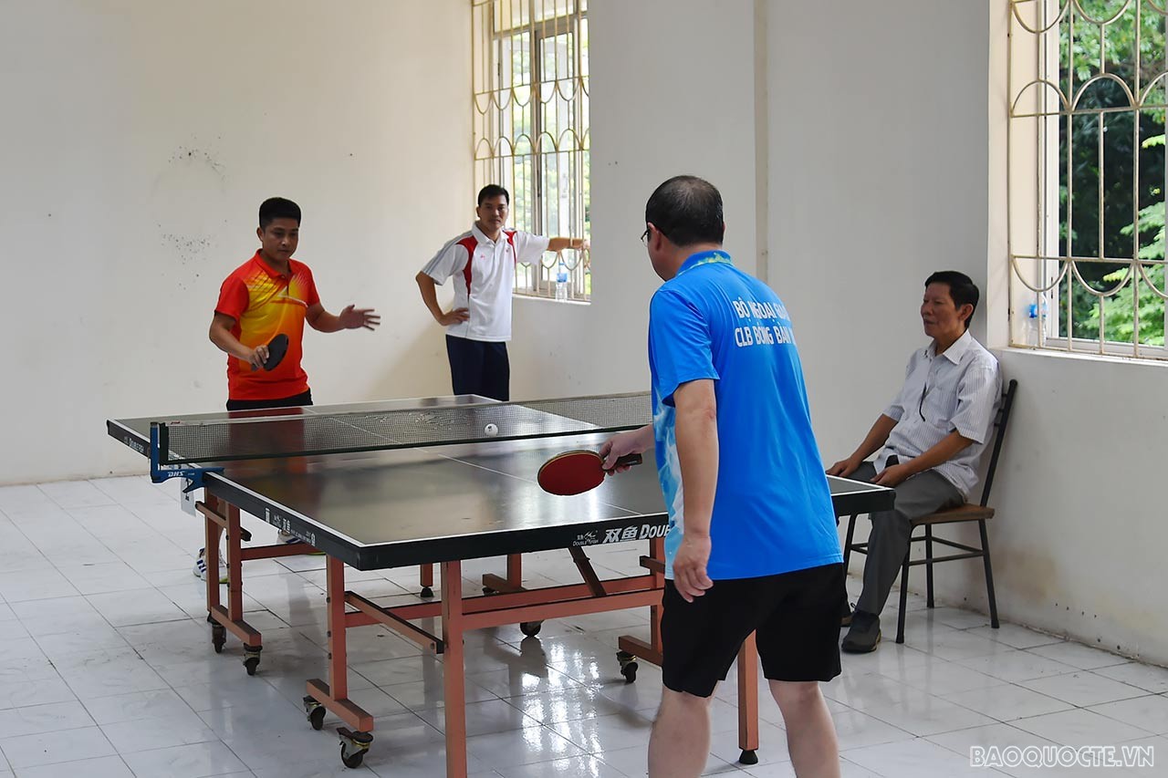 Hội thao chào mừng 77 năm ngày thành lập ngành Ngoại giao