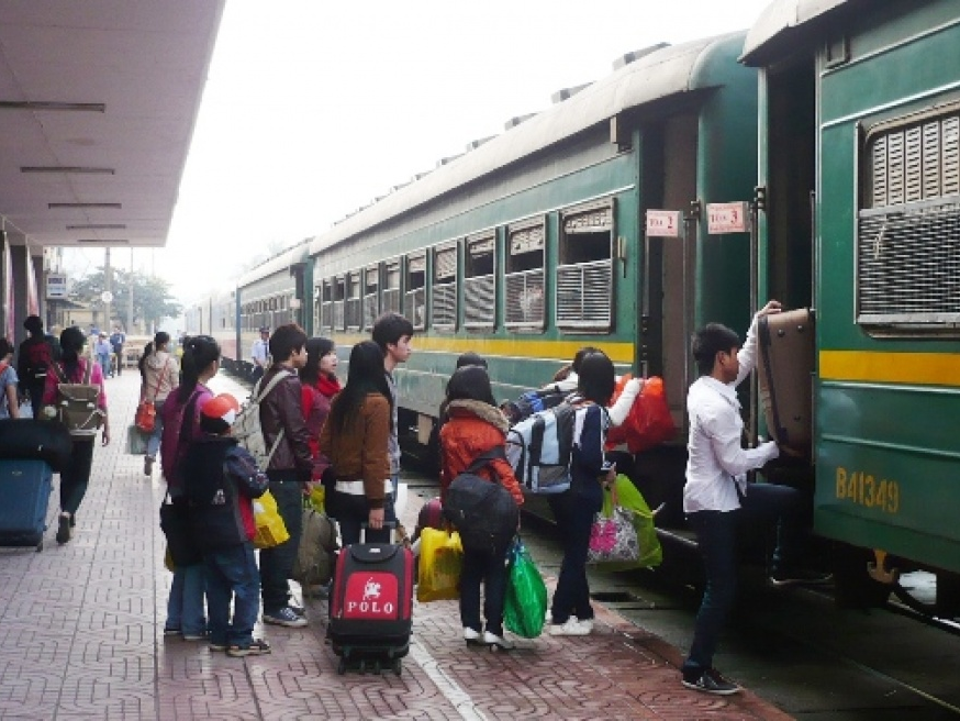 Bán vé tàu Tết Đinh Dậu 2017 từ ngày 1/10