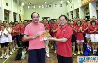 bo ngoai giao viet lao to chuc giao luu the thao huu nghi