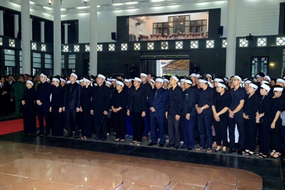 le truy dieu le an tang chu tich nuoc tran dai quang