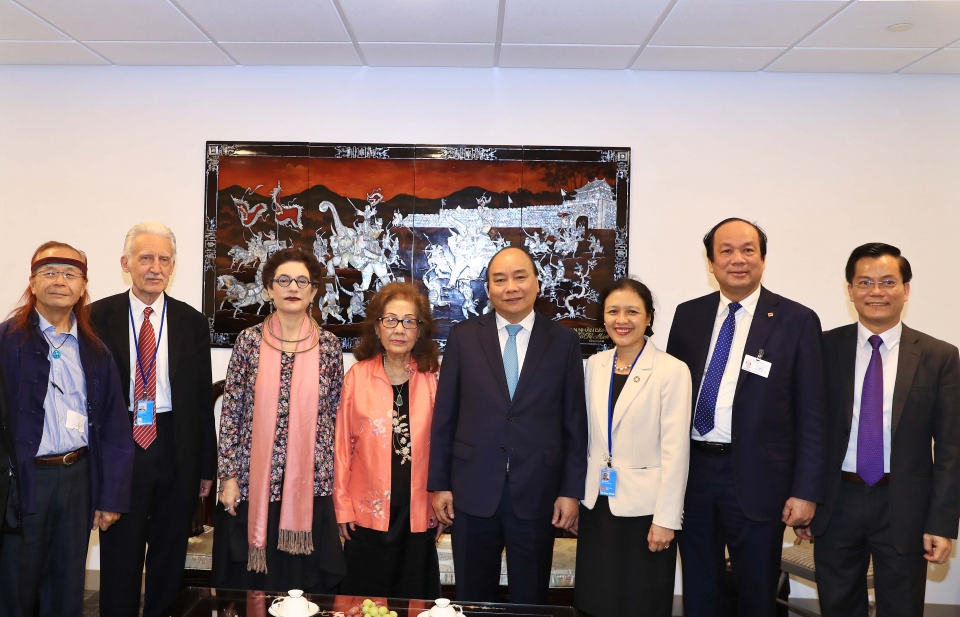 Thủ tướng gặp gỡ kiều bào và bạn bè Hoa Kỳ