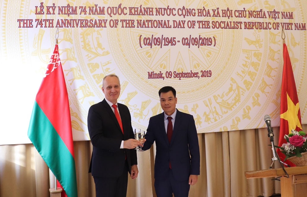 Lễ kỷ niệm 74 năm Quốc khánh 2/9 tại Belarus