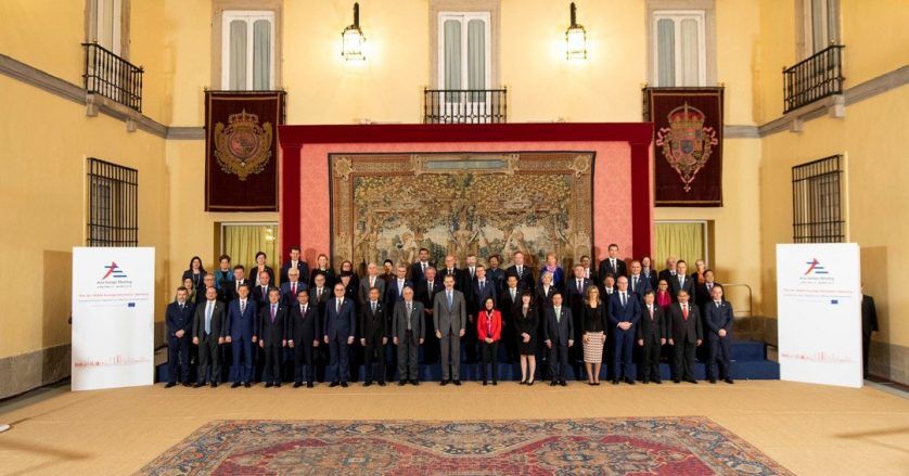 Các Bộ trưởng Ngoại giao ASEM tại Hội nghị Bộ trưởng ASEM lần thứ 14 ( Madrid, Tây Ban Nha, 15 - 16/12/2019 cac-bo-truong-ngoai-giao-asem-cam-ket-day-manh-hop-tac-a-au-ung-pho-covid-19-1