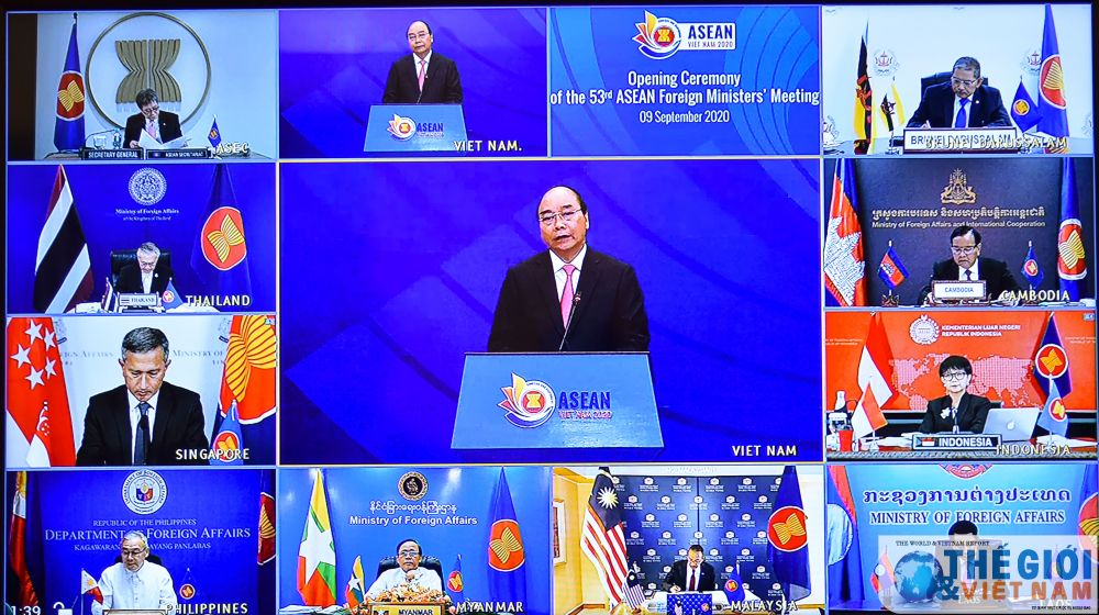ASEAN Gắn kết vững vàng cùng vượt khó khăn asean gan ket vung vang cung vuot kho khan