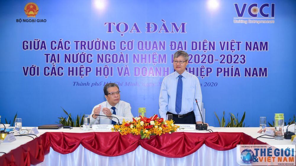 doan truong co quan dai dien viet nam o nuoc ngoai nhiem ky 2020 2023 toa dam voi cac hiep hoi doanh nghiep phia nam