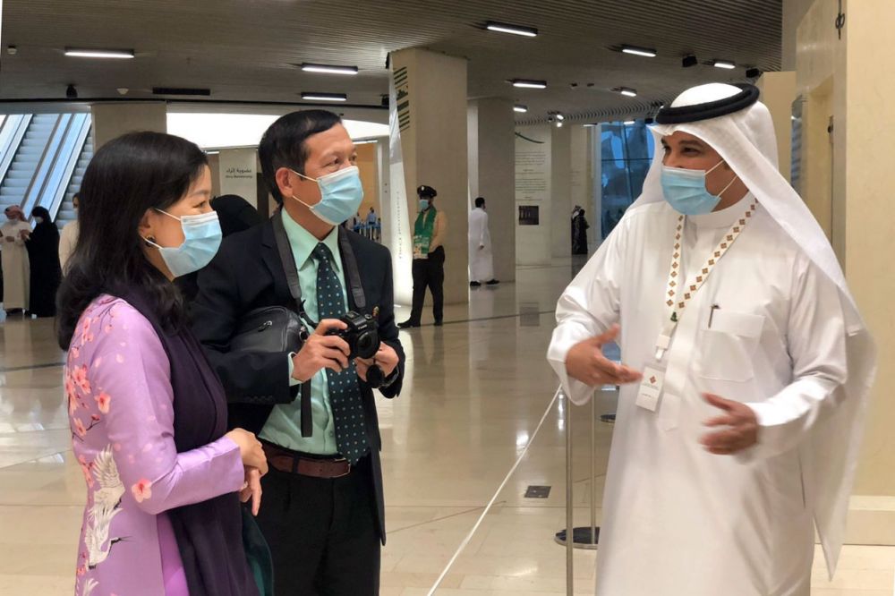 Đại sứ Vũ Viết Dũng dự các hoạt động kỷ niệm Quốc khánh Saudi Arabia