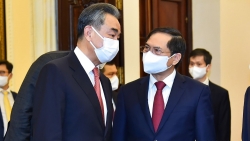Bộ trưởng Ngoại giao Bùi Thanh Sơn hội đàm với Bộ trưởng Ngoại giao Trung Quốc Vương Nghị